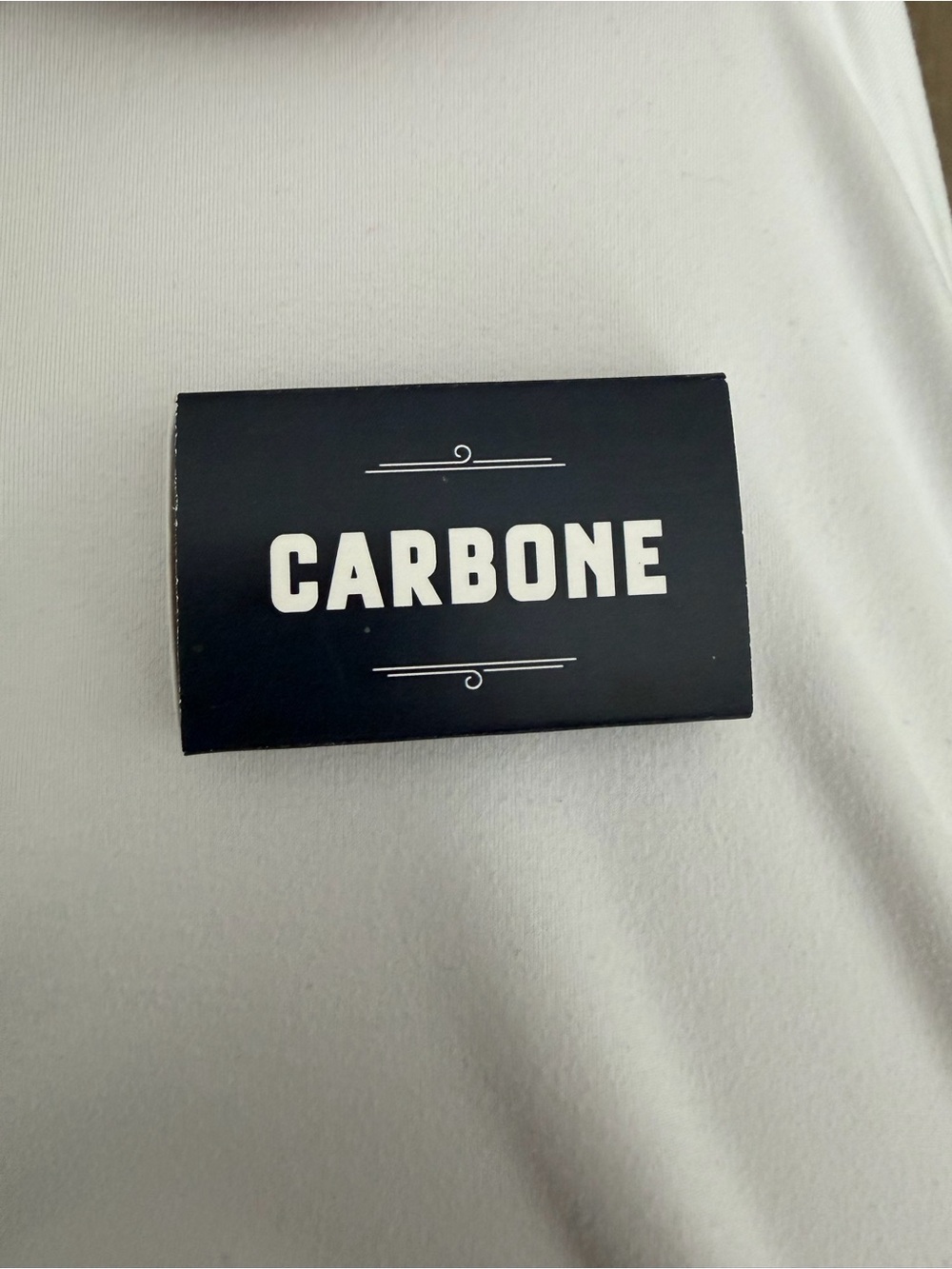 Carbone Matchbox